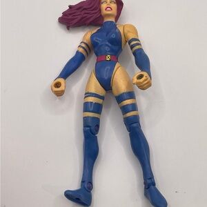 Marvel Psylocke Vintage Action Figure with Blue and Purple Costume
